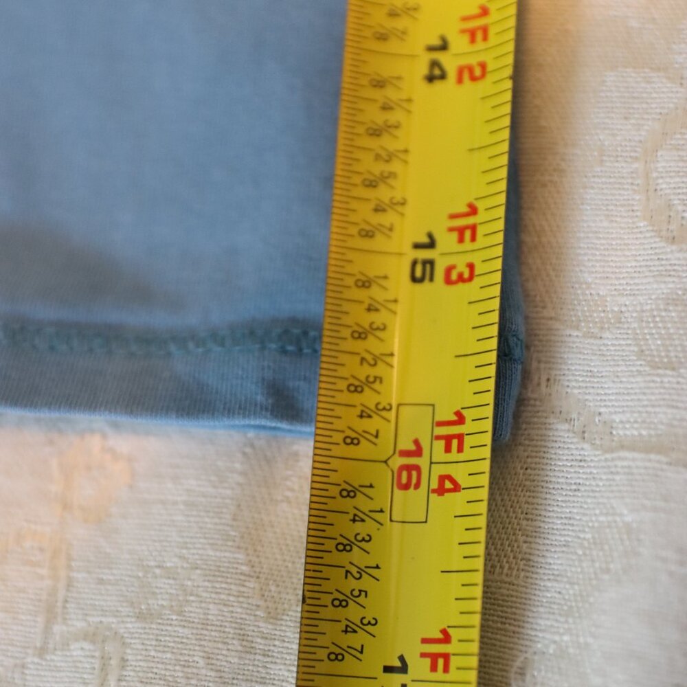 J. Jill Small Perfect Tank Light Blue Cotton Spandex Blend Layering Casual - Picture 8 of 10